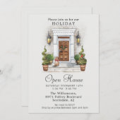 ウォーターエレガントカラーホリデーオープンハウス 招待状 (正面/裏面)