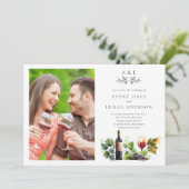 ウォーターエレガントカラーヴィンヤード招待状 招待状 (スタンド正面)