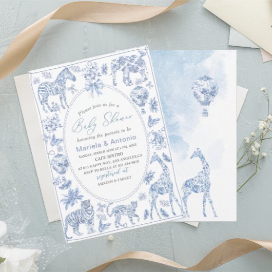 ウォーターエレガントルトイレサファリチノワセリーベビーS 招待状