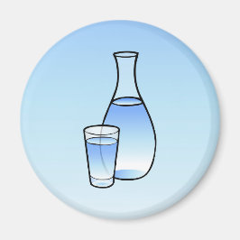 ウォーターカラフェサークルマグネット マグネット