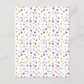 ウォーターカラフルカラーフローラフィエスタゲスト詳細 エンクロージャーカード (裏面)