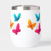 ウォーターカラフルボトル蝶 – 自然インスパイア (背面)