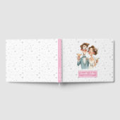 ウォーターカラーおもしろいゲ結婚スト予測できなブック ゲストブック (全面)