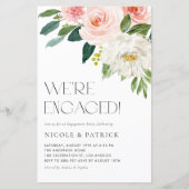 ウォーターカラーかわいらしガーデンフラワーズ婚約パーティ (正面)