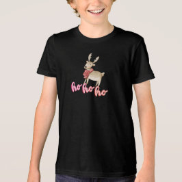 ウォーターカラーのクリスマストリトン トライブレンドTシャツ