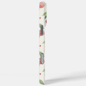 ウォーターカラーのチェリーのモノグラム Case-Mate iPhoneケース (裏面 / 右)