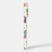 ウォーターカラーのチェリーのモノグラム Case-Mate iPhoneケース (裏面 / 右)