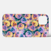 ウォーターカラーのデイジー iPhone / iPad カバー (裏面 (横))