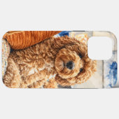 ウォーターカラーのドゥードル愛好家 Case-Mate iPhoneケース (裏面 (横))