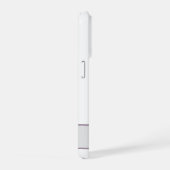 ウォーターカラーのハチドリと花々 iPhoneケース (右側面)