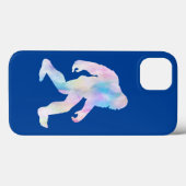 ウォーターカラーのビッグフット Case-Mate iPhoneケース (裏面 (横))
