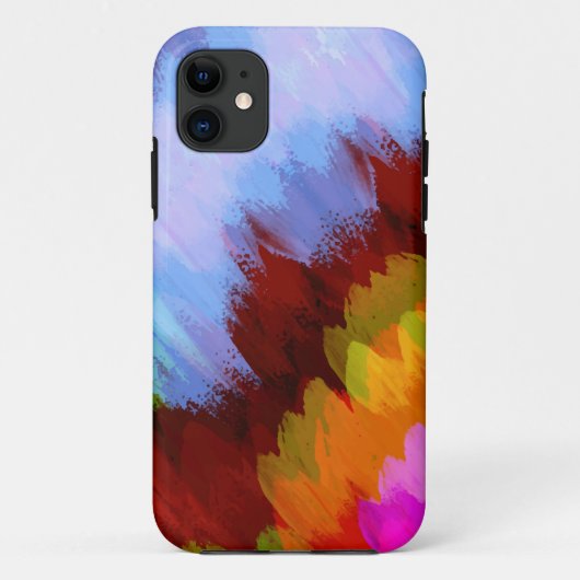 ウォーターカラーの滝, 自然 2 Case-Mate iPhoneケース (裏面)