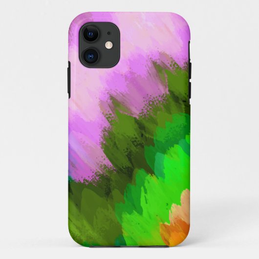 ウォーターカラーの滝, 自然 Case-Mate iPhoneケース (裏面)