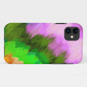 ウォーターカラーの滝, 自然 Case-Mate iPhoneケース (裏面(横))