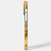 ウォーターカラーの田舎風の秋の風景 Case-Mate iPhoneケース (裏面 / 左)