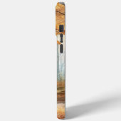 ウォーターカラーの秋の森: ビブラントな秋の芸術 Case-Mate iPhoneケース (裏面 / 左)