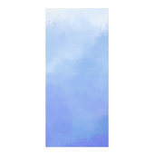 ウォーターカラーの背景 ラックカード (裏面)