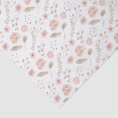 ウォーターカラーの花のティッシュペーパー 薄葉紙 (詳細)