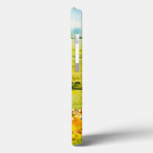 ウォーターカラーの野原の野の花 iPhone / iPad カバー (裏面 / 左)