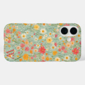 ウォーターカラーの野花のフィールド Case-Mate iPhoneケース (裏面 (横))