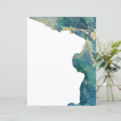 ウォーターカラーアクアスクラップブック紙 (スタンド正面)