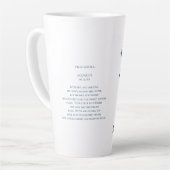 ウォーターカラーアクエリアスアストロロジー〔占星術の〕十二宮図 |モノグラム株式会社 カフェラテマグ (左アングル)