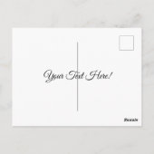 ウォーターカラーアムステルダムオランダシティブリッジビュー ポストカード (裏面)