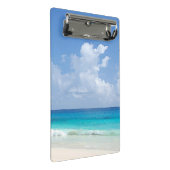 ウォーターカラーアートシーウェーブズトレンディーテンプレート モダン ミニクリップボード (アングル)