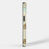 ウォーターカラーアートシータートルコースタルビーチシーシェルズ Case-Mate iPhoneケース (裏面 / 右)