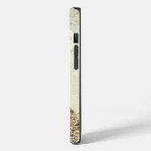 ウォーターカラーアートシータートルコースタルビーチシーシェルズ Case-Mate iPhoneケース (裏面 / 左)