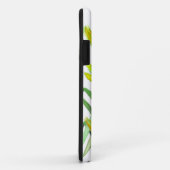 ウォーターカラーイエローデイリリーフローラアート Case-Mate iPhoneケース (裏面/右)