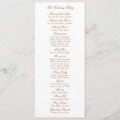 ウォーターカラーイングリッシュマナーエステート結婚ズ プログラム (裏面)