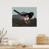 ウォーターカラーイースタントーホエポスタープリント ポスター (キッチン)