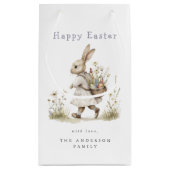 ウォーターカラーイースターエッグ狩り スモールペーパーバッグ (裏面)