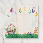 ウォーターカラーイースターエッグ狩り フェイバータグ (裏面)