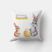 ウォーターカラーイースターカード(春休日) クッション (裏面)