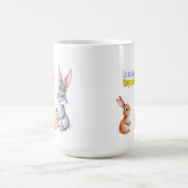 ウォーターカラーイースターカード(春休日) コーヒーマグカップ (中央)