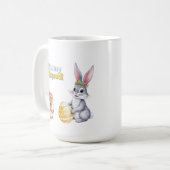 ウォーターカラーイースターカード(春休日) コーヒーマグカップ (正面左)