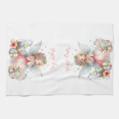 ウォーターカラーイースター春妖精 キッチンタオル (横)