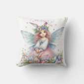 ウォーターカラーイースター春妖精 クッション (正面)