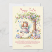 ウォーターカラーイースター春妖精 シーズンカード (正面)