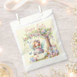 ウォーターカラーイースター春妖精 フェイバーバッグ