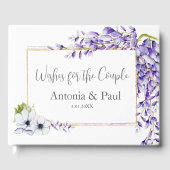 ウォーターカラーウィステリア開花ズゲストブック ゲストブック (正面)