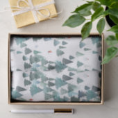 ウォーターカラーウィンターフォレストホリデー 薄葉紙 (ギフト)