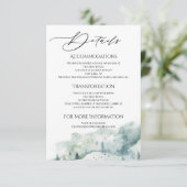 ウォーターカラーウッドランドフォレスト詳細宿泊施設 エンクロージャーカード (スタンド正面)