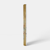 ウォーターカラーウルフウルフワイルドライフアート SAMSUNG GALAXYケース (左側面)