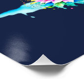 ウォーターカラーエレファントソンクランフェスティバル ポスター (コーナー)