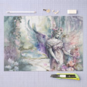 ウォーターカラーエンジェルインガーデン 薄葉紙 (クラフト)