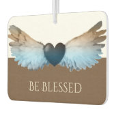 ウォーターカラーエンジェルウィングス&ハートビー賛美ズ カーエアーフレッシュナー (左)