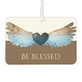 ウォーターカラーエンジェルウィングス&ハートビー賛美ズ カーエアーフレッシュナー (正面)